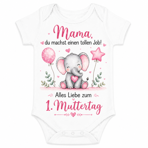 Preview: Babybody Modell: Alles Liebe zum 1. Muttertag / zum Vatertag